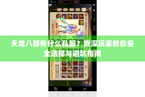 天龙八部有什么私服？资深玩家教你安全选择与避坑指南