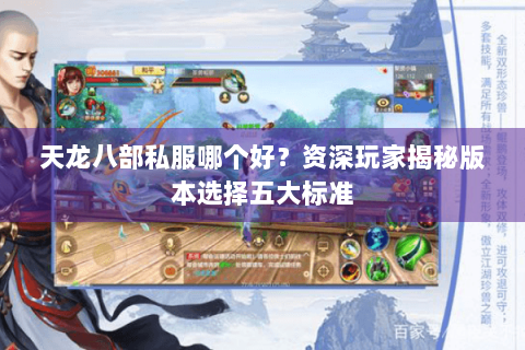 天龙八部私服哪个好？资深玩家揭秘版本选择五大标准