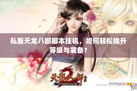私服天龙八部脚本挂机，如何轻松提升等级与装备？